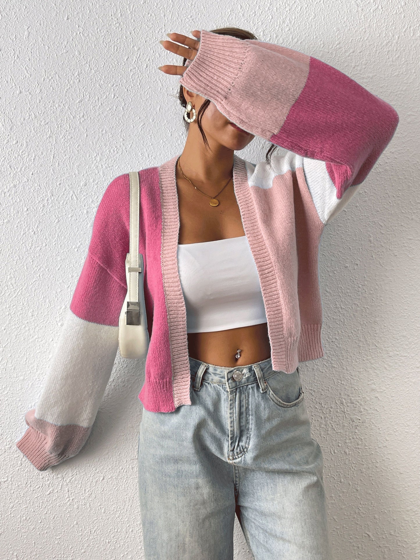 Yasmin® | Color block cardigan