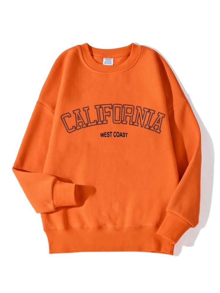 Gertrudis® | California West Coast Oversized Sweatshirt - Genser for kvinner