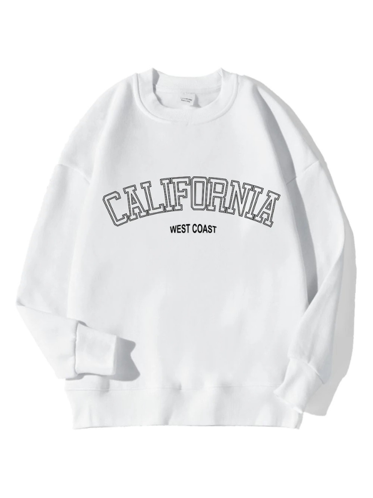 Gertrudis® | California West Coast Oversized Sweatshirt - Genser for kvinner