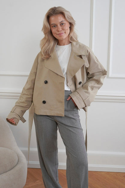 Agustina® | Trenchcoat for kvinner i beige