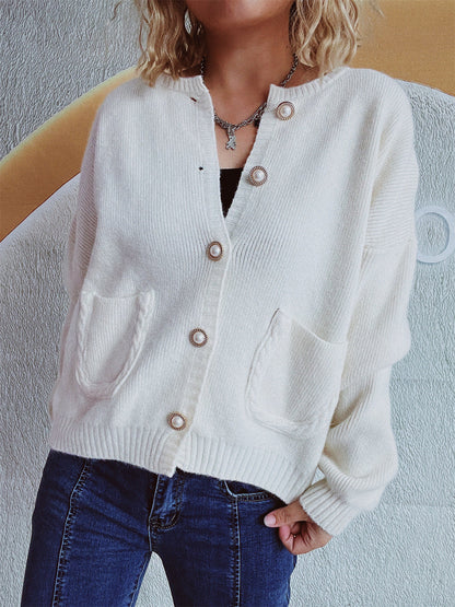 Helene® | Langermet cardigan med knapper