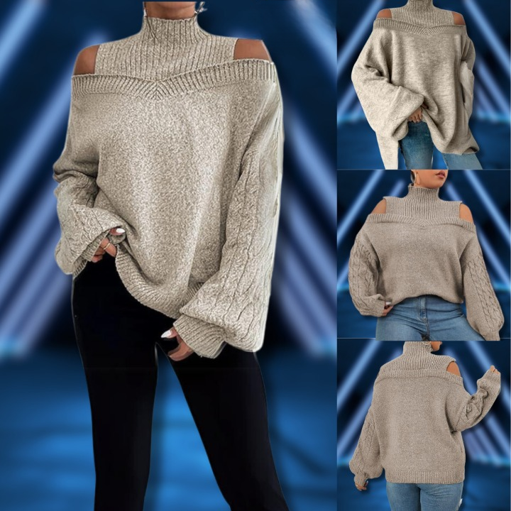 Vanesa® | Strikket turtleneck genser