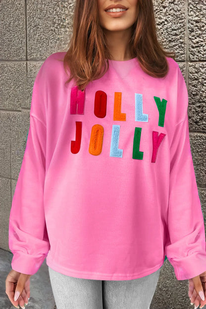 Hannelore® | HOLLY JOLLY langermet topp med rund hals