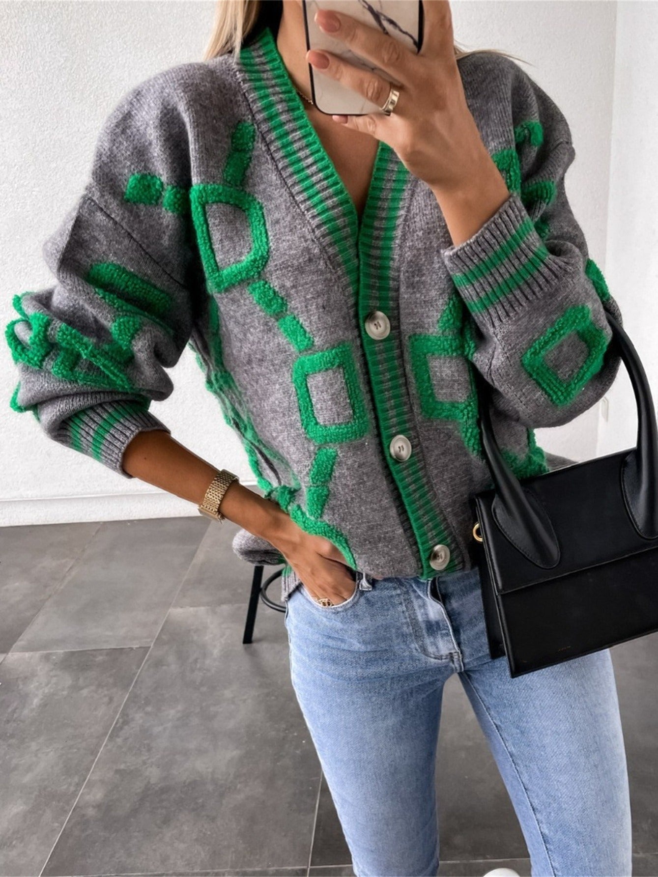 Yadira® | V-hals cardigan