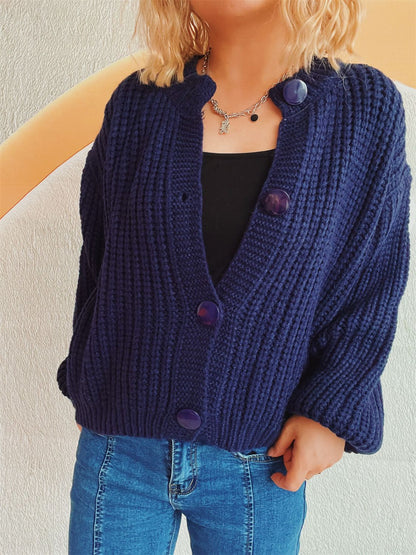 Adelheid® | Langermet cardigan med knapper