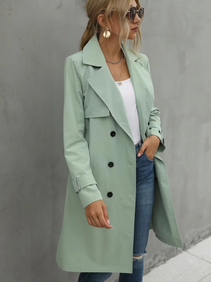 Geraldine® | Uformell langermet trenchcoat