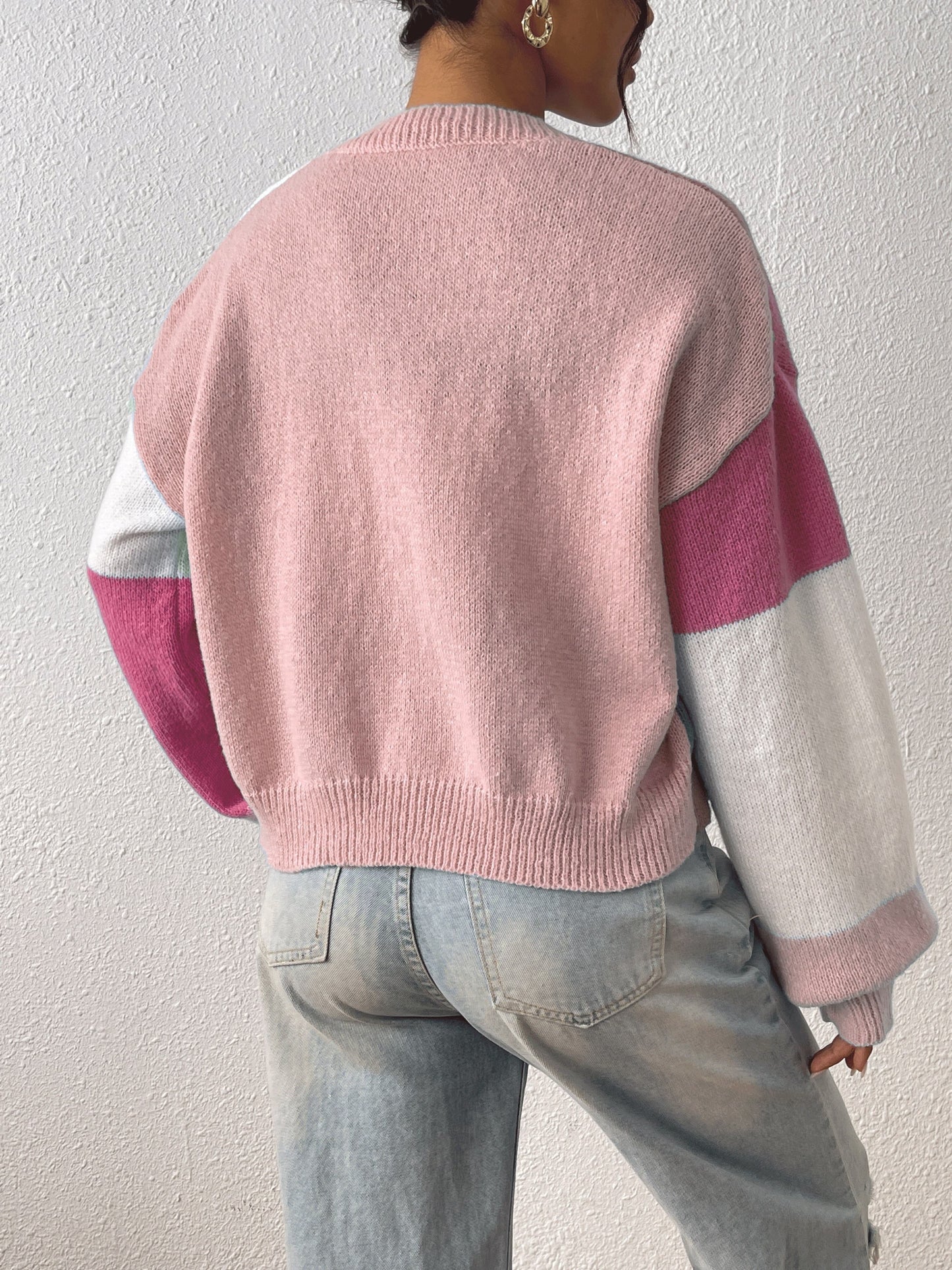 Yasmin® | Color block cardigan