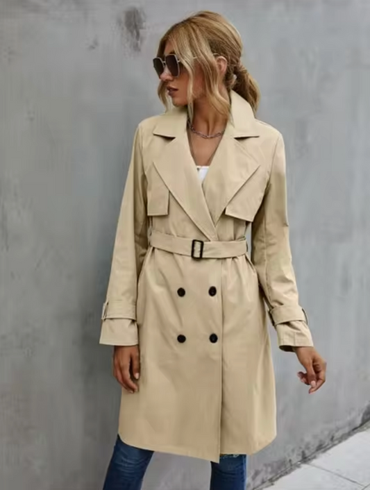 Geraldine® | Uformell langermet trenchcoat