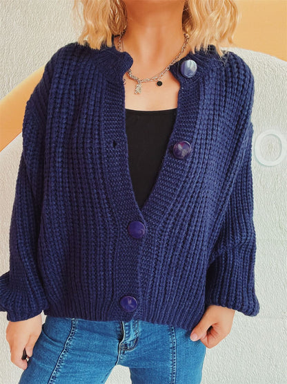 Adelheid® | Langermet cardigan med knapper