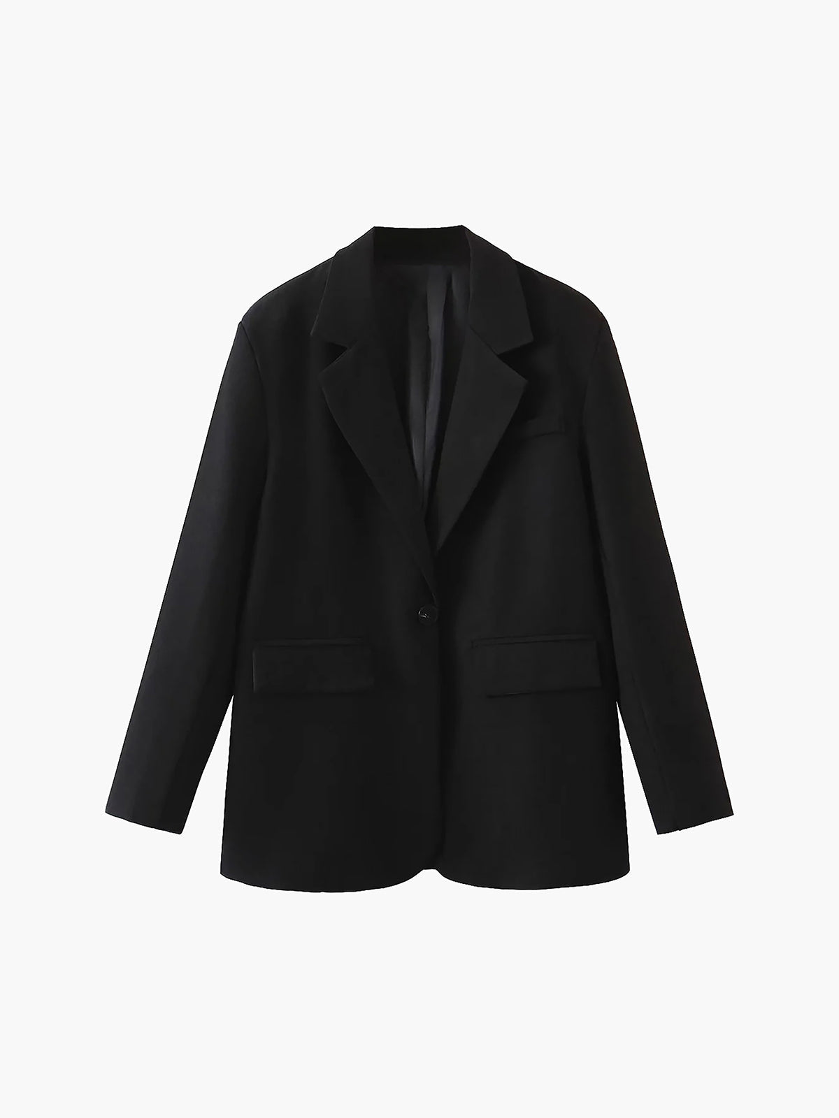 Vilma® | Uformell blazer med avslappet passform og detalj med én knapp