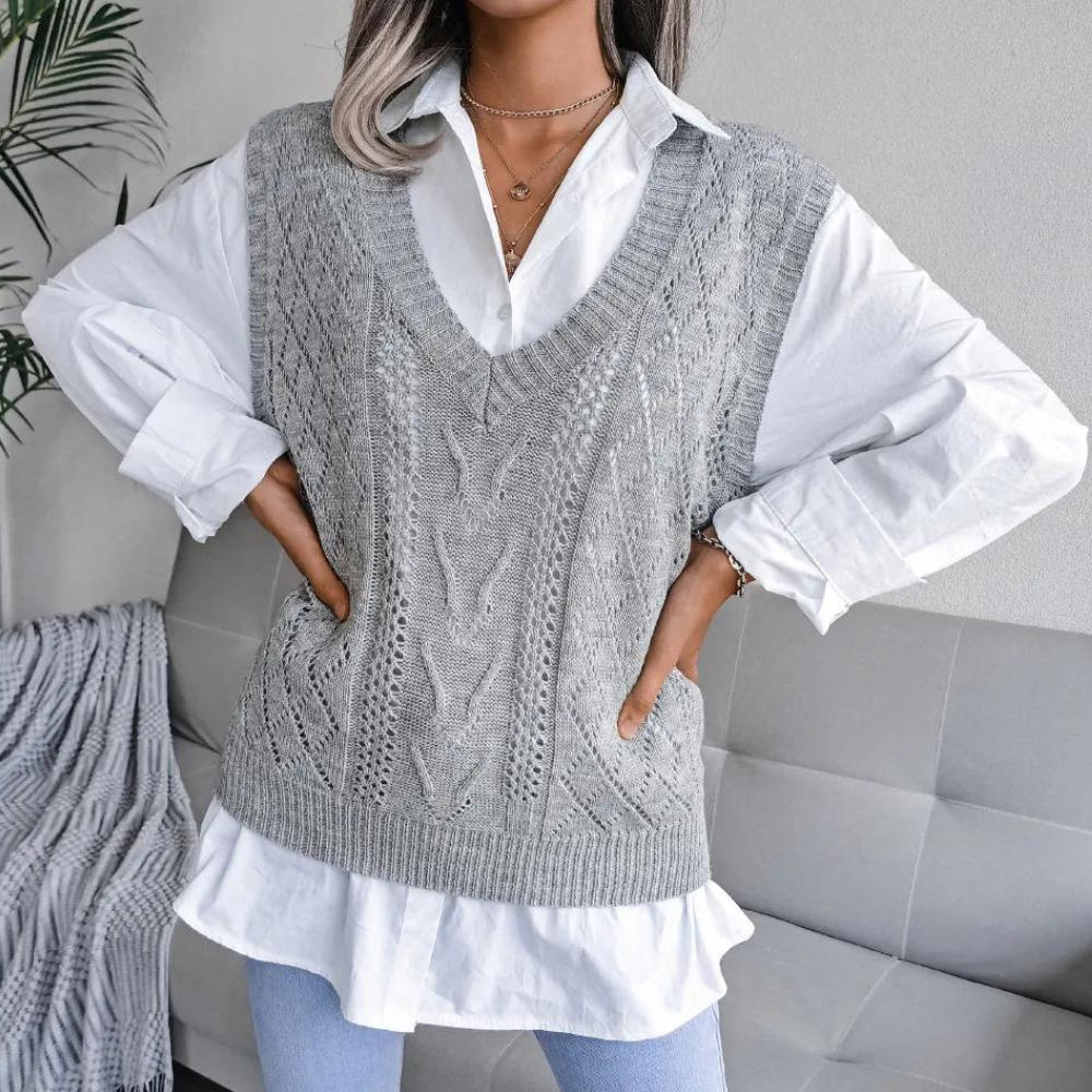 Greta® | Enkel og elegant vintercardigan