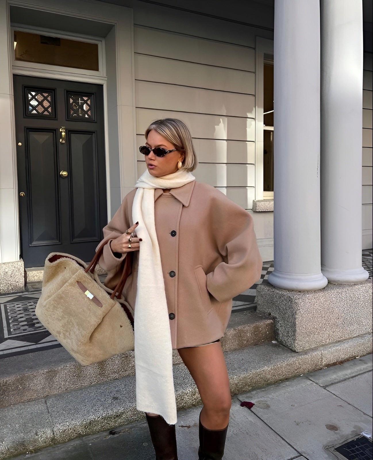 Victoria® | Trendy oversized ulljakke