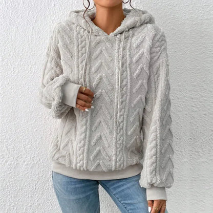 Zaida® | Teddy Fleece-hettegenser fra Sol L