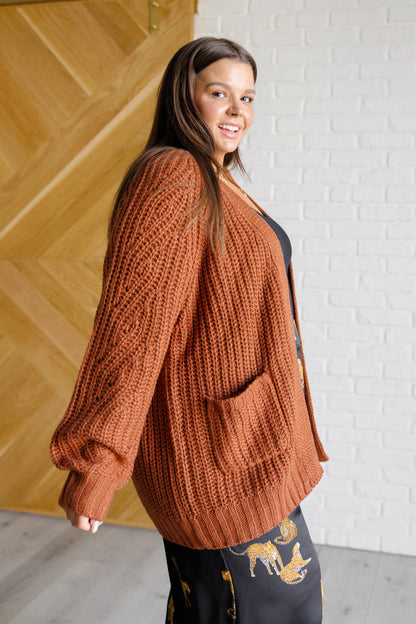 Vanja® | Kanskje Monday Cardigan i kastanje