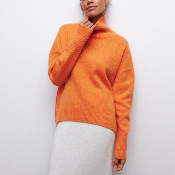 Yvonne® | Strikket genser med turtleneck