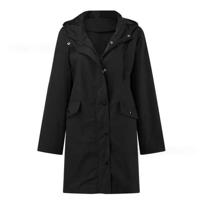 Yasmin® | Trenchcoat med hette