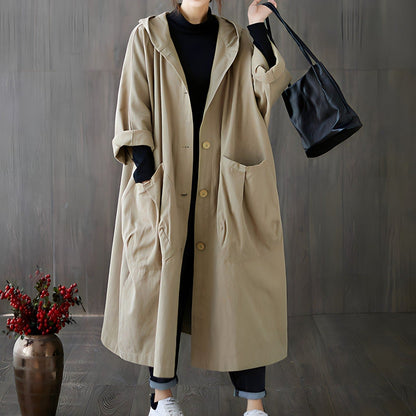 Victoria® | Tidløs eleganse. Oversized trenchcoat