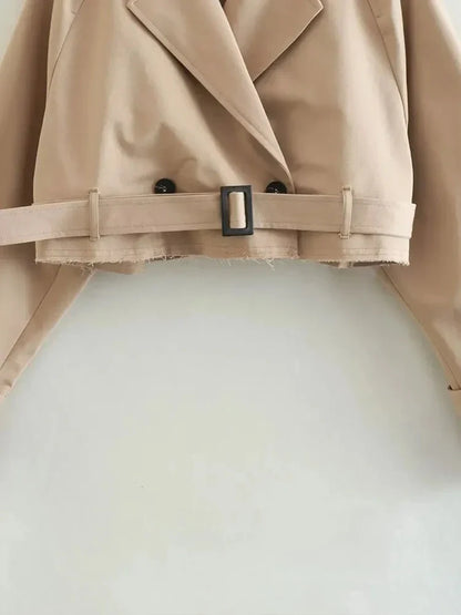 Vania® | Vintage trenchcoat for kvinner med belte