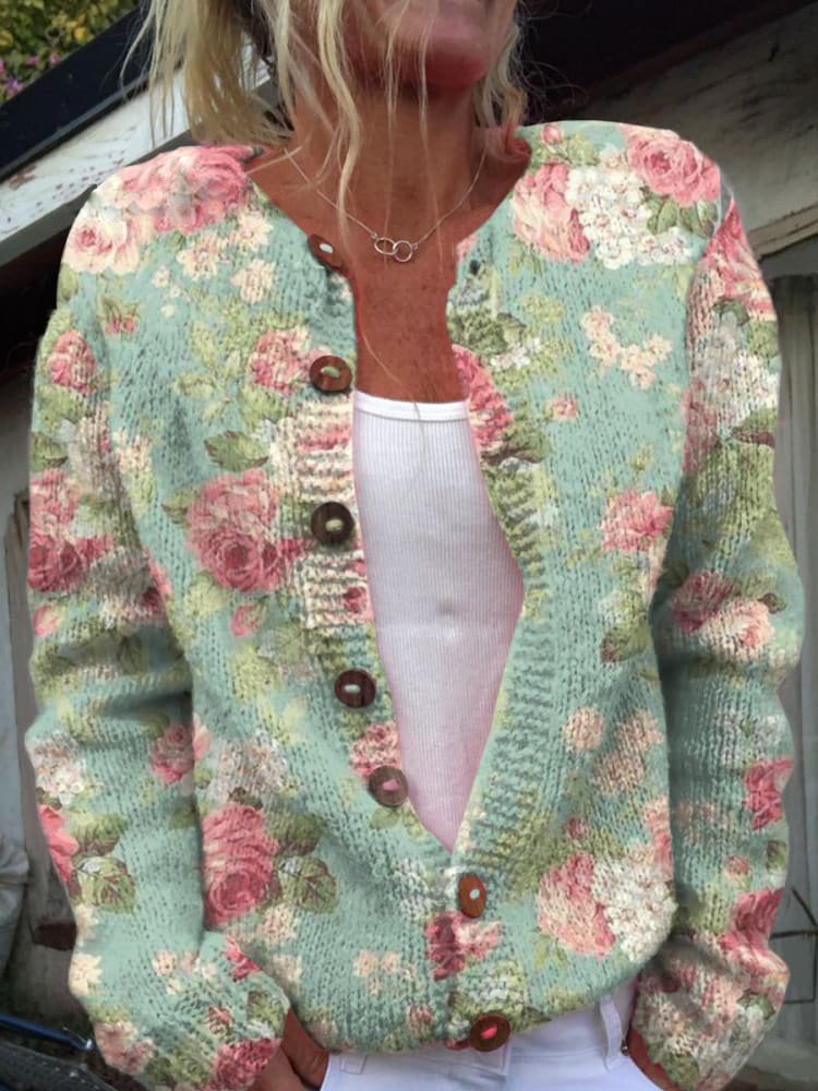 Carlota® | Cardigan med blomstermønster