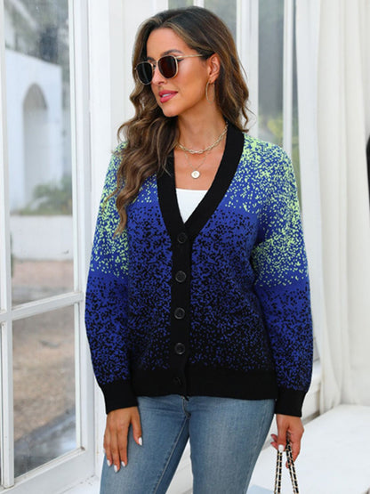 Gina® | Langermet cardigan med knapper