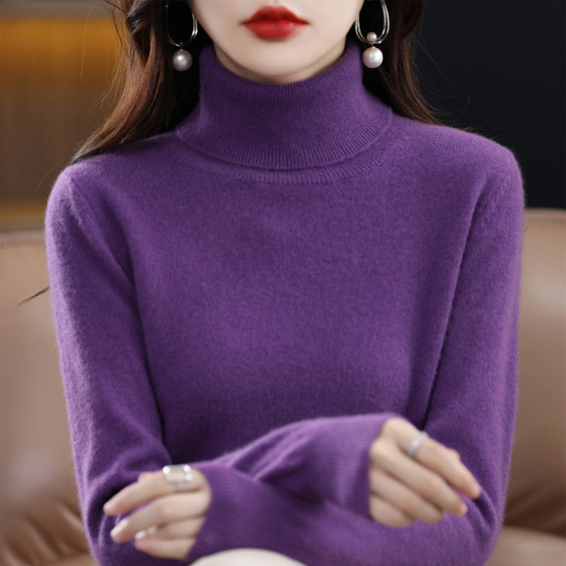 Katia® | Luksuriøs cashmere turtleneck genser for kvinner