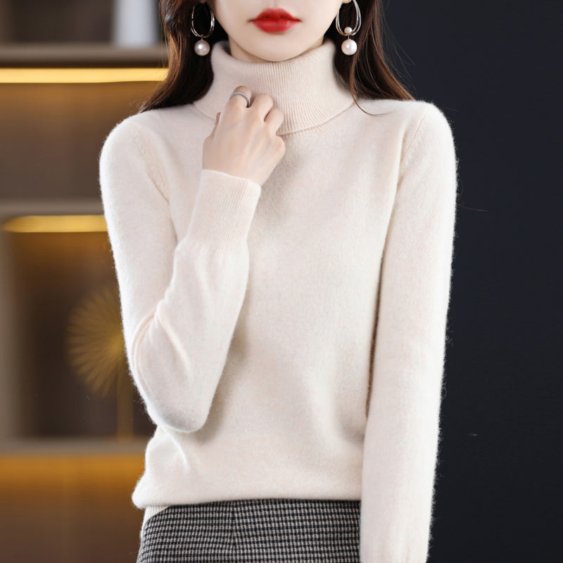 Katia® | Luksuriøs cashmere turtleneck genser for kvinner