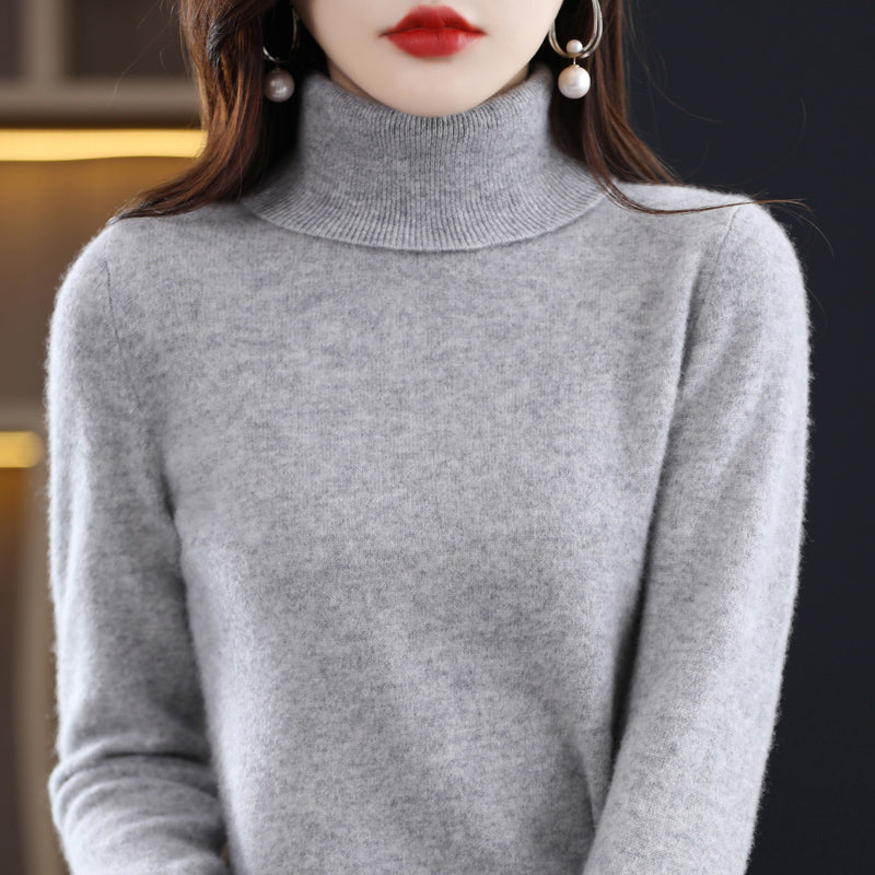 Katia® | Luksuriøs cashmere turtleneck genser for kvinner