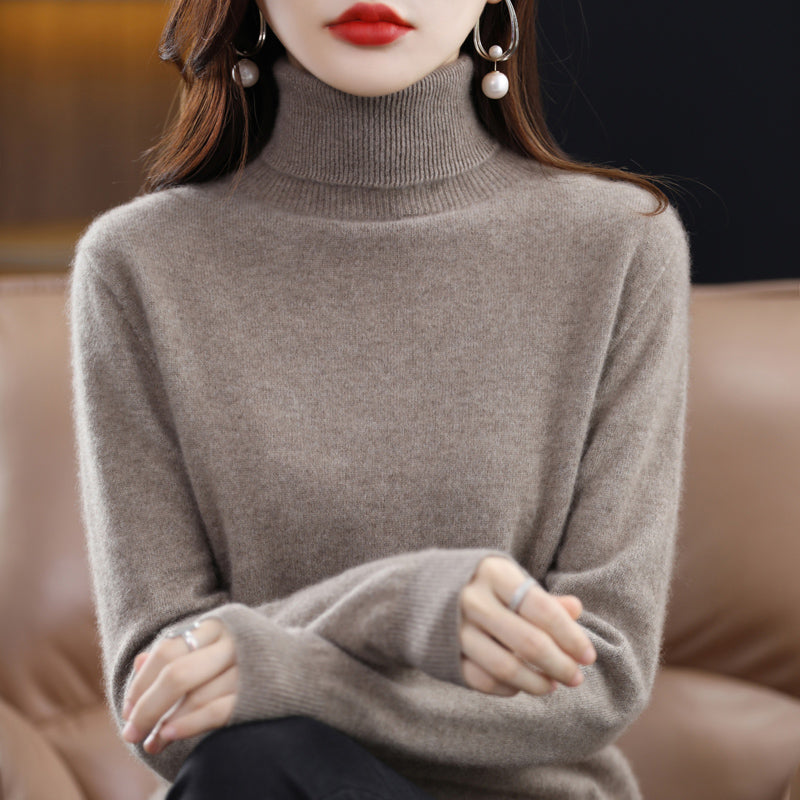 Katia® | Luksuriøs cashmere turtleneck genser for kvinner