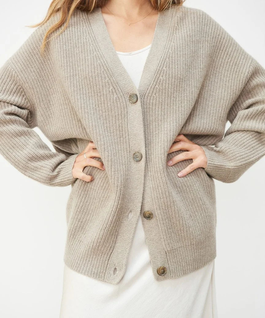 Abril® | Elegant cardigan i kashmir