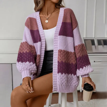 Giorgia® | Koselig stripet cardigan