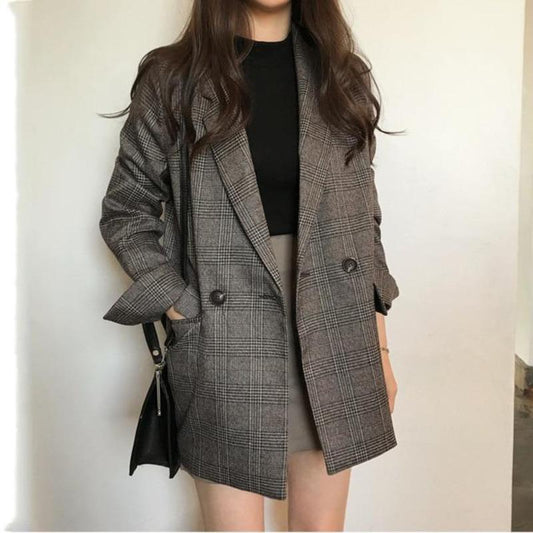 Imogen® | Rutete oversize blazer